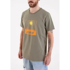 KulteTee-shirt SUNSET - Kakien coton