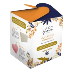 Lady GreenCoffret Rituel Douceur - Savon Nourissant + Eponge