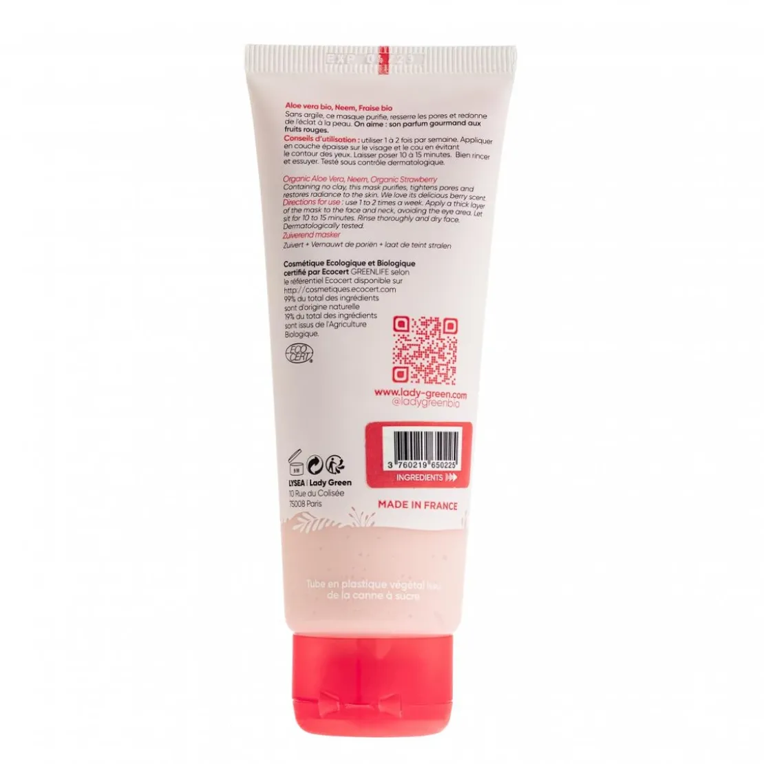 Lady GreenMasque Purifiant Eclat75ml