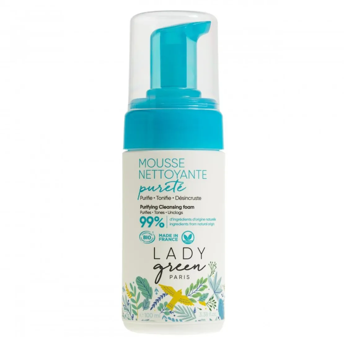Lady GreenMousse Nettoyante Pureté100ml