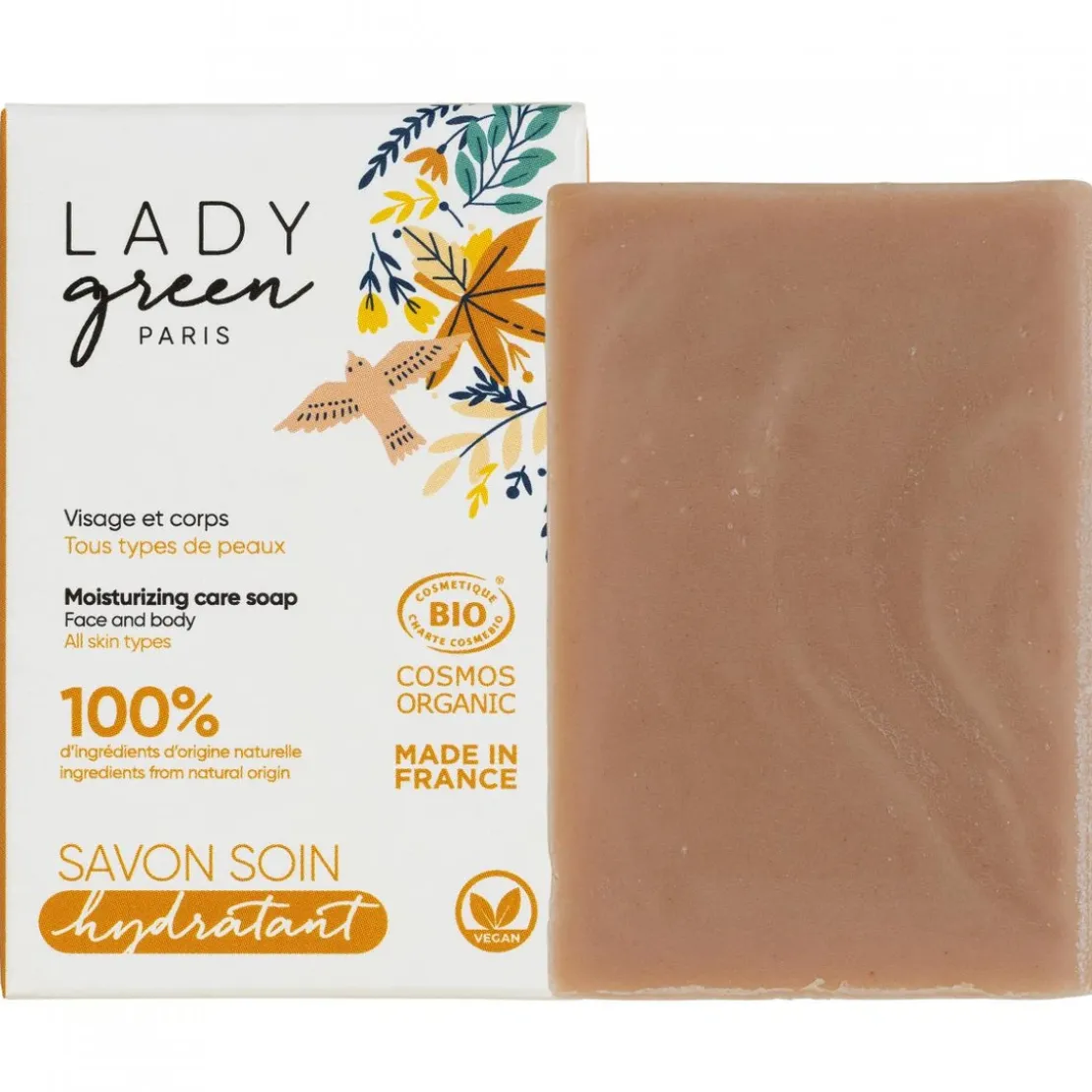 Lady GreenSavon Hydratant Soin Visage & Corps