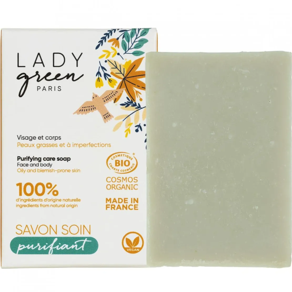 Lady GreenSavon Purifiant Soin Visage & Corps