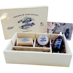 Lames & TraditionCoffret Soin De La Barbe - Huile, Baume, Savon & Peigne