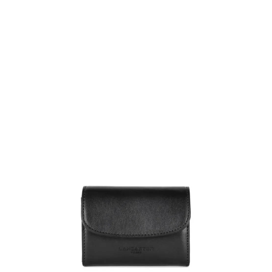 Lancaster MaroquineriePortefeuille noir Paris PM en cuir