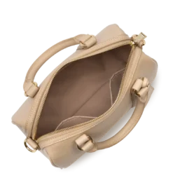 Lancaster MaroquinerieSac polochon Zippé M Milano Ana beige foncé
