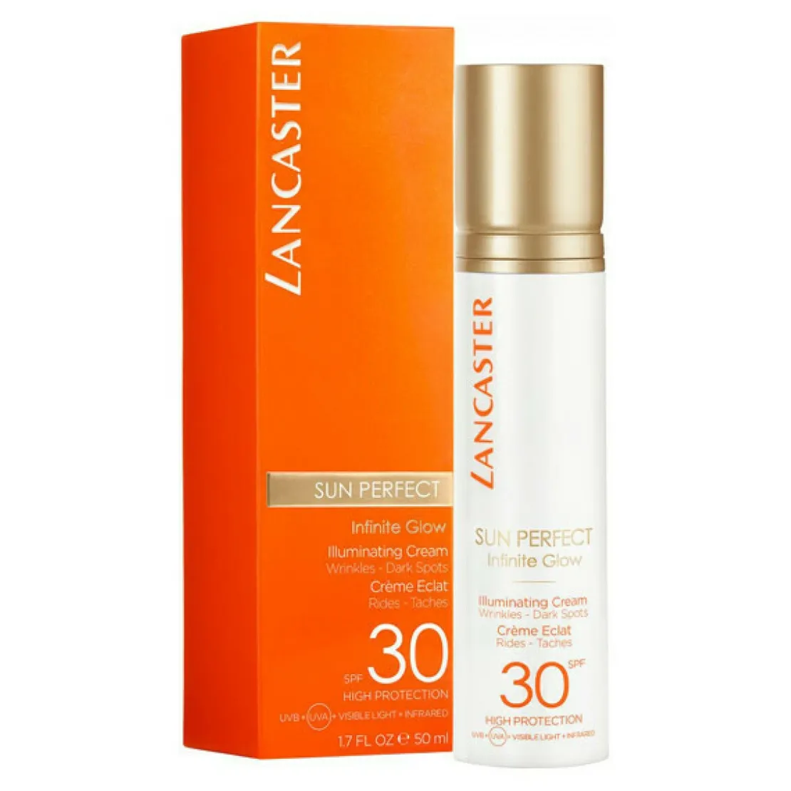 Lancaster SolairesCrème Visage Éclat Rides Taches SPF 30 Sun Perfect50 ml