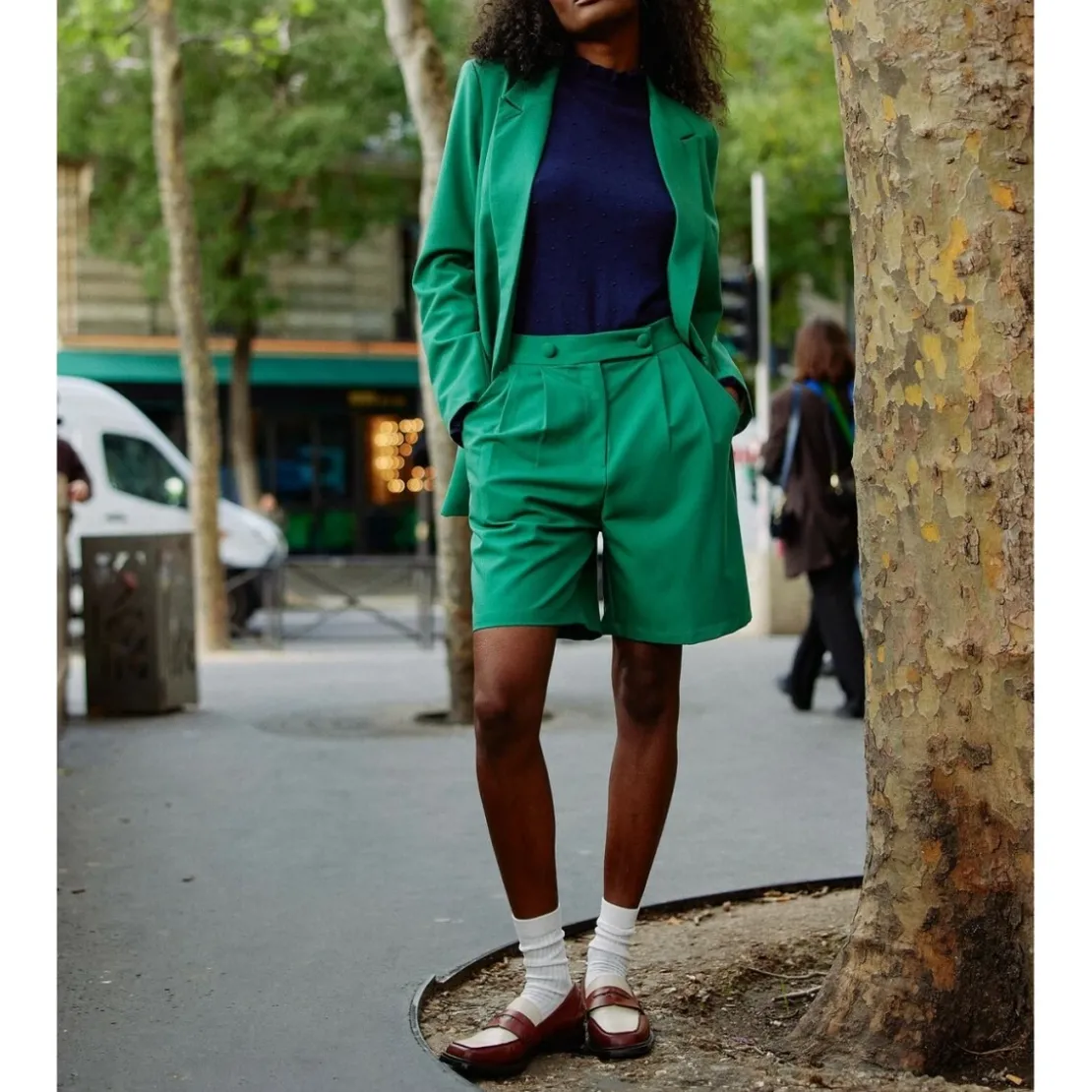 La Petite EtoileBlazer VIRGY vert