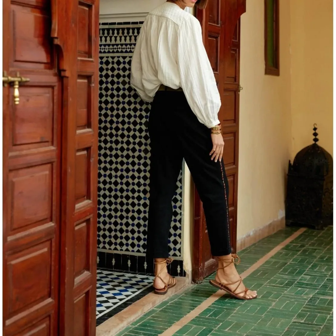 La Petite EtoileBlouse ample BERLIA blanc en coton