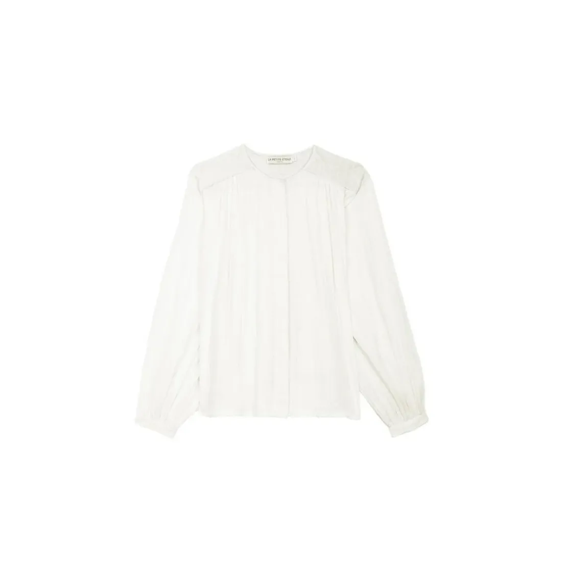 La Petite EtoileBlouse ample BERLIA blanc en coton