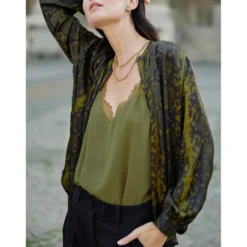 La Petite EtoileBlouse ARSO - Verte