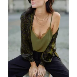 La Petite EtoileBlouse ARSO - Verte