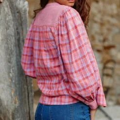 La Petite EtoileBlouse BELINDA rose en coton