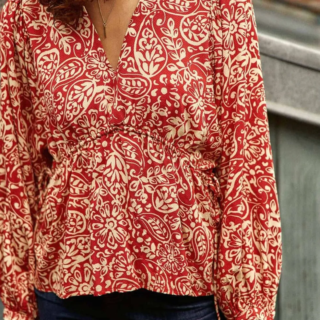 La Petite EtoileBlouse BERENICE cachemire en viscose
