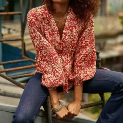 La Petite EtoileBlouse BERENICE cachemire en viscose