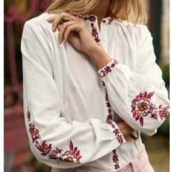 La Petite EtoileBlouse BERLIA blanc en coton