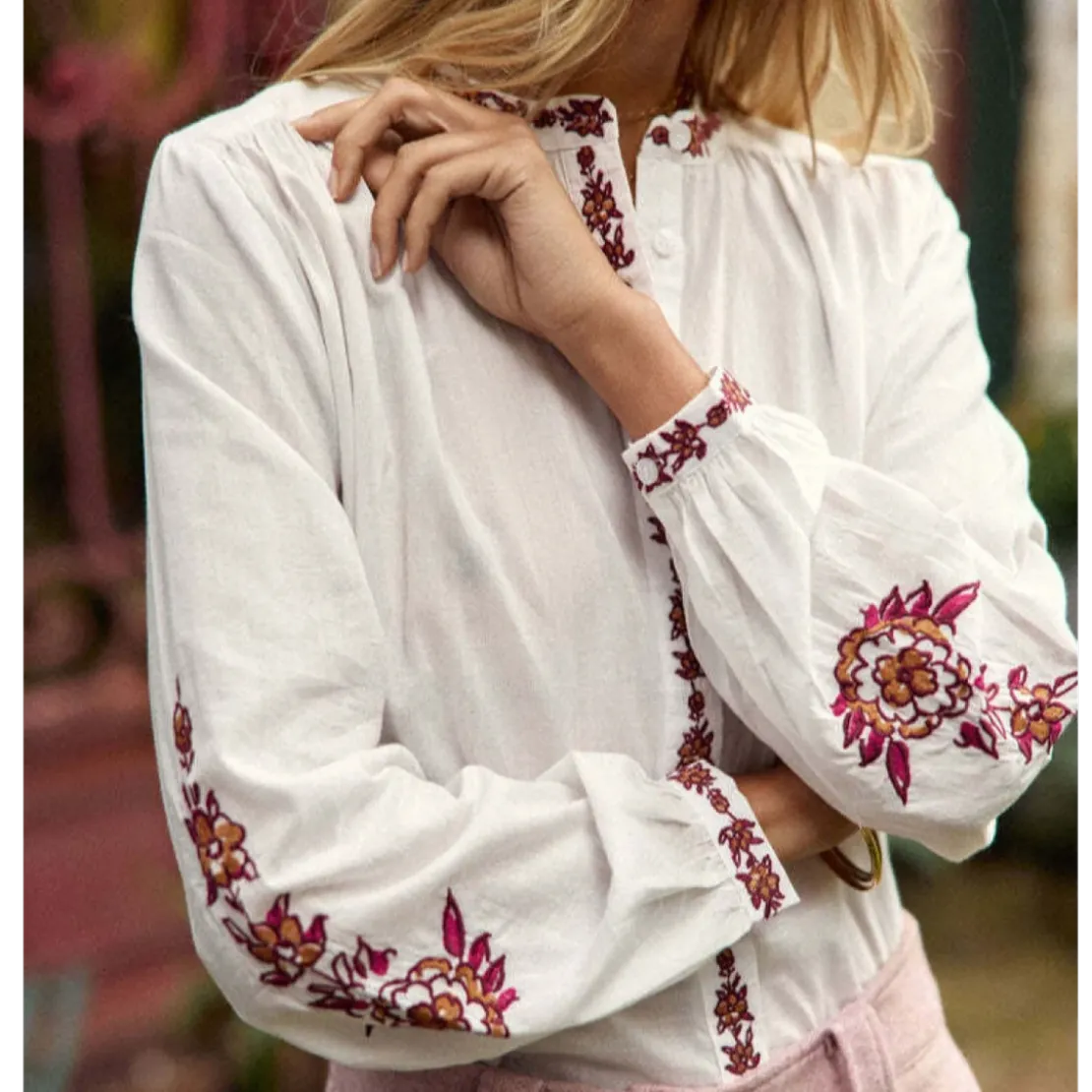 La Petite EtoileBlouse BERLIA blanc en coton
