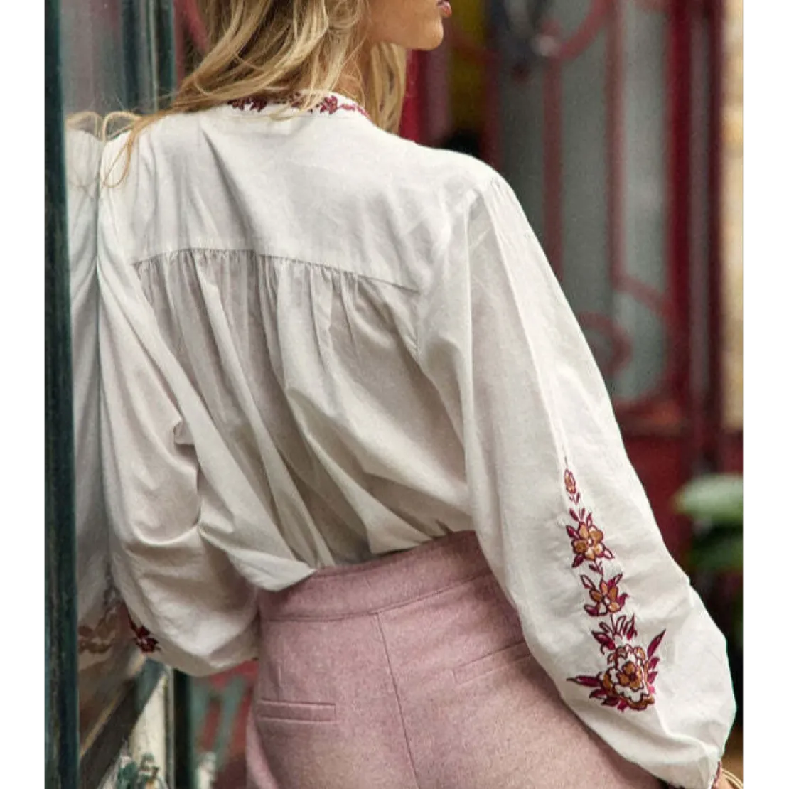La Petite EtoileBlouse BERLIA blanc en coton