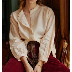 La Petite EtoileBlouse blanche Lonia en coton