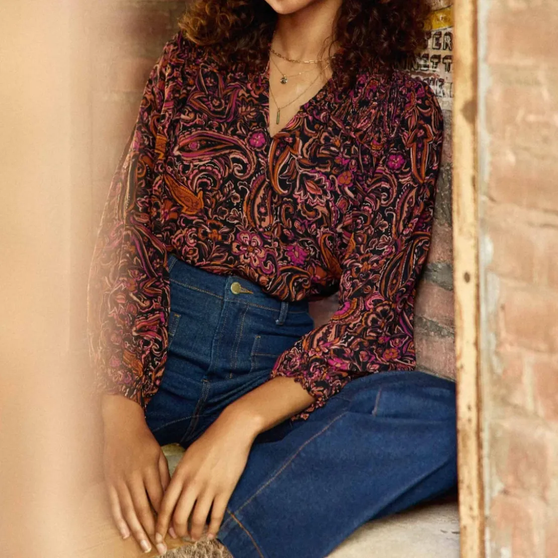 La Petite EtoileBlouse BLOEME gipsy multicolore