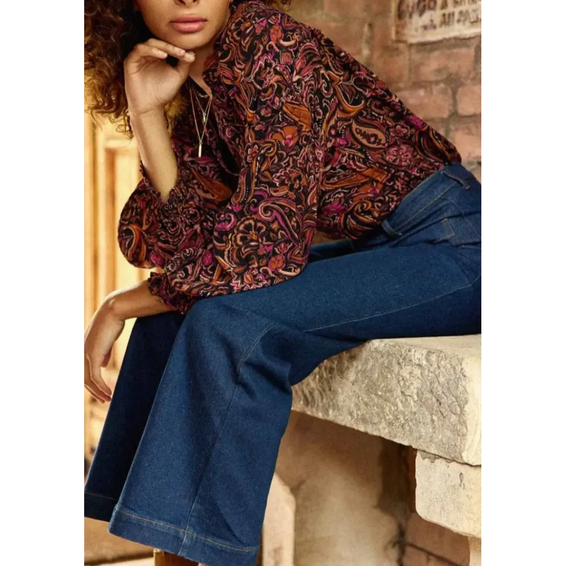 La Petite EtoileBlouse BLOEME gipsy multicolore