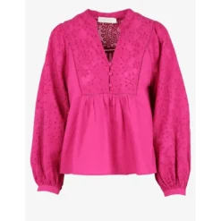 La Petite EtoileBlouse BRIAM fushia en coton fuchsia