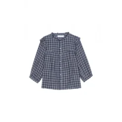 La Petite EtoileBlouse DAKOTA bleu en coton