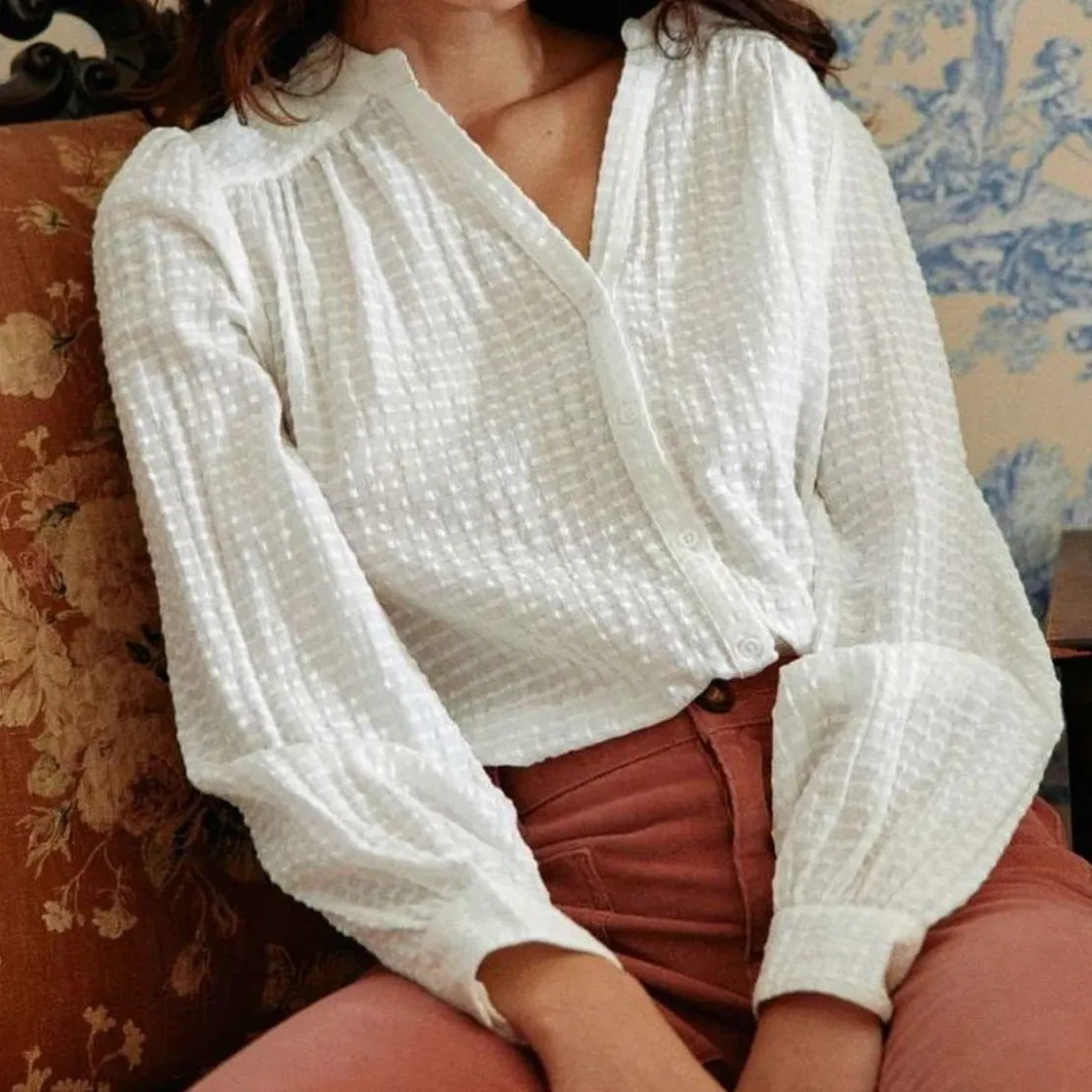 La Petite EtoileBlouse en coton BAILEY blanc