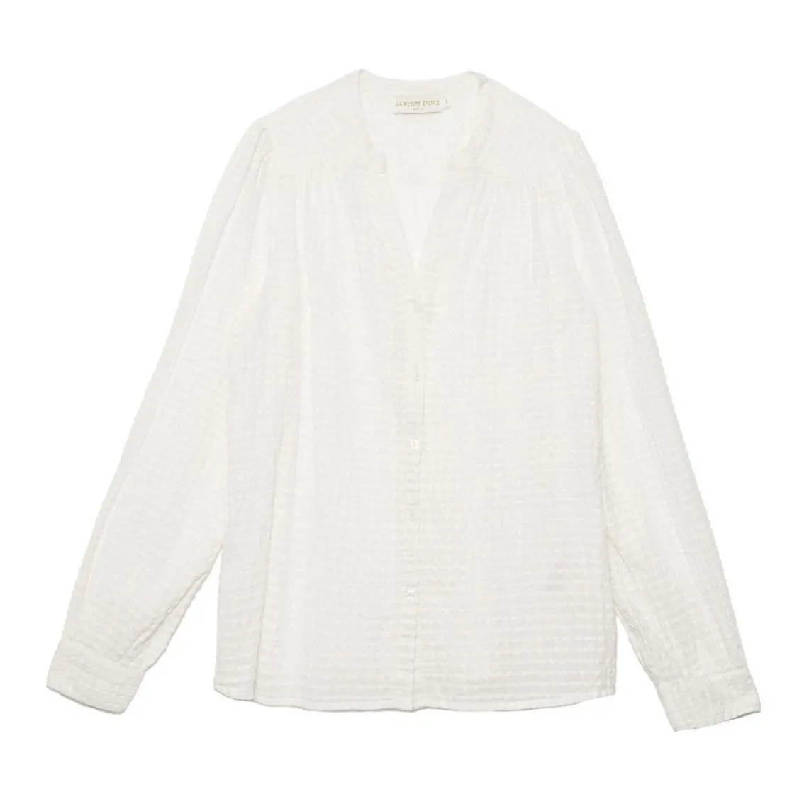 La Petite EtoileBlouse en coton BAILEY blanc