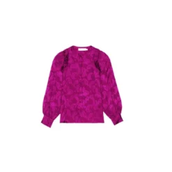 La Petite EtoileBlouse Izana violet en viscose