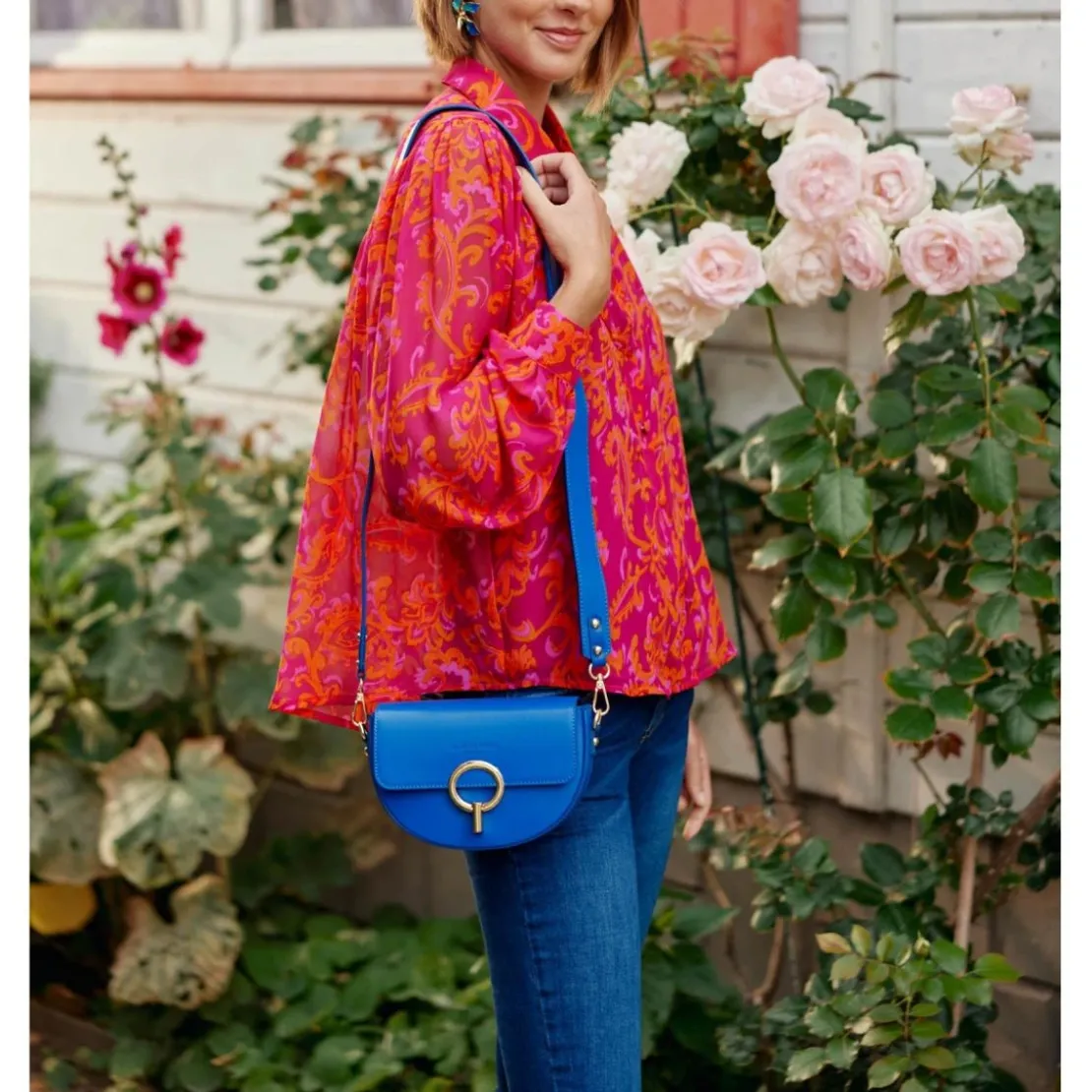 La Petite EtoileBlouse JOAO - Rose/Orange