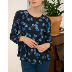La Petite EtoileBlouse LEMILA bleu marine