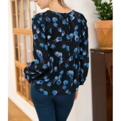 La Petite EtoileBlouse LEMILA bleu marine