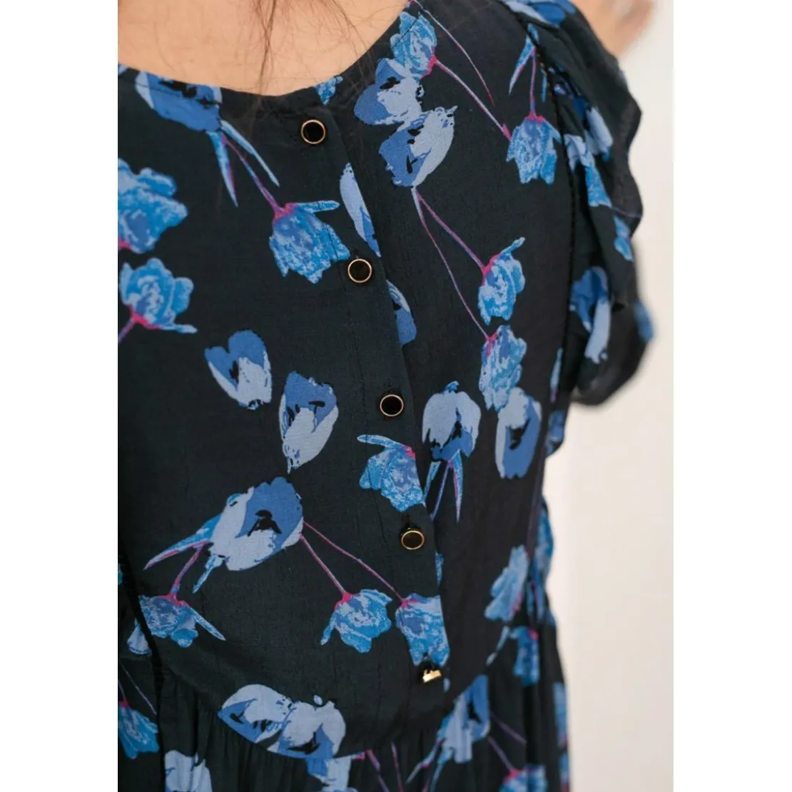 La Petite EtoileBlouse LEMILA bleu marine