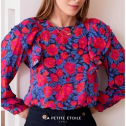 La Petite EtoileBlouse Lexa rose en viscose