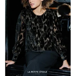 La Petite EtoileBlouse MATARA noir