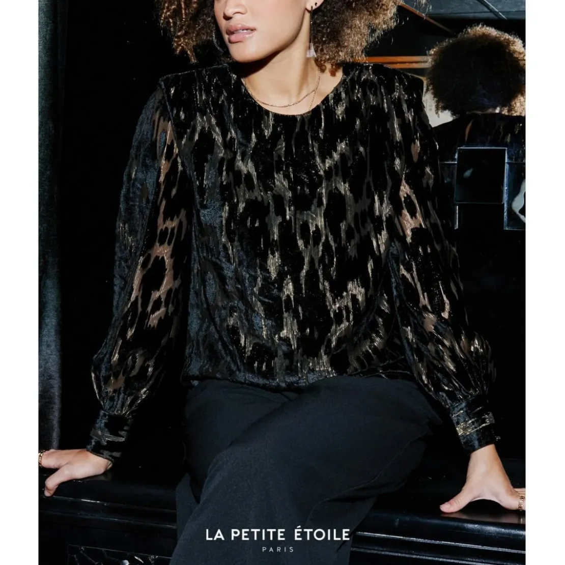 La Petite EtoileBlouse MATARA noir