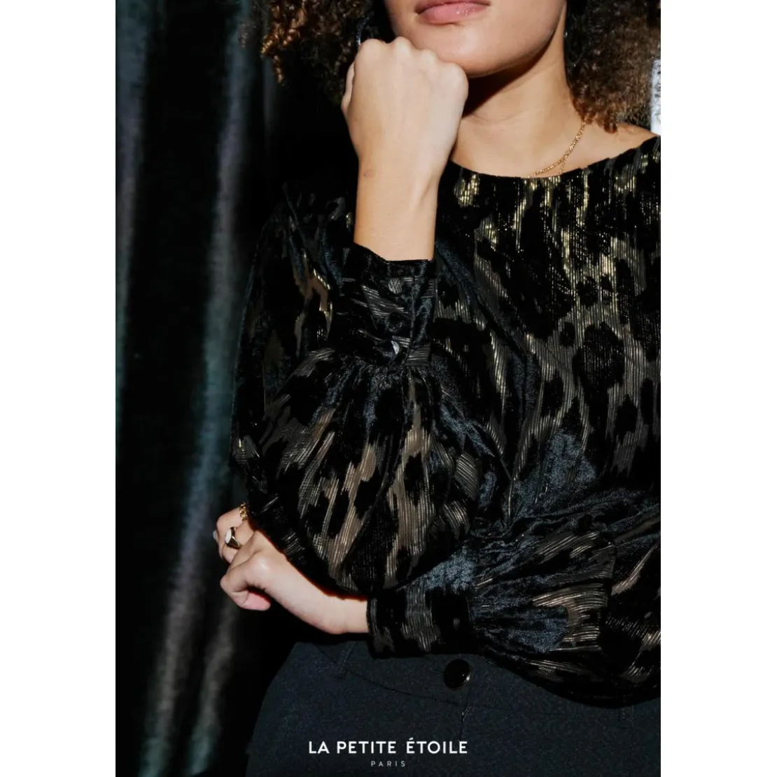 La Petite EtoileBlouse MATARA noir