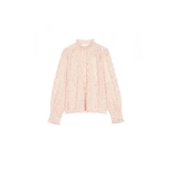 La Petite EtoileBlouse POPLIN pêche en coton