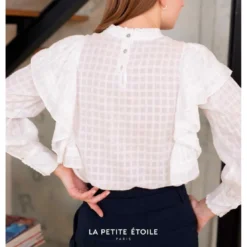 La Petite EtoileBlouse Somua écru en coton