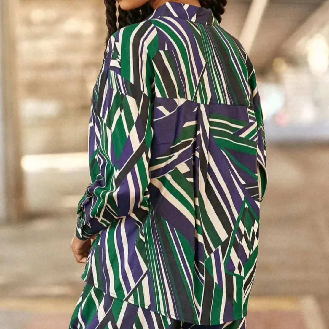 La Petite EtoileChemisier CHANICE raye bleu en viscose