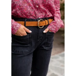 La Petite EtoileJean droit SONNY G - Gris en coton