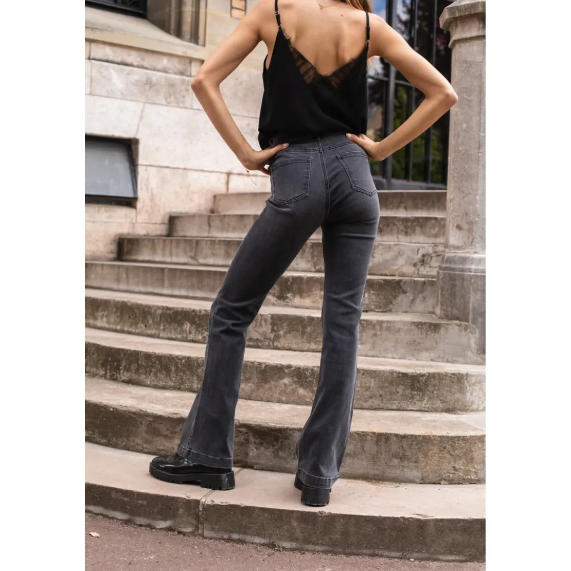 La Petite EtoileJean LANCELOT - Gris bleu foncé en coton