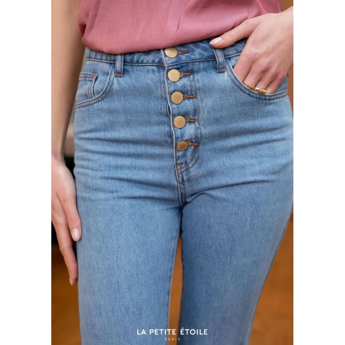 La Petite EtoileJean MARCO - Used bleu clair en coton
