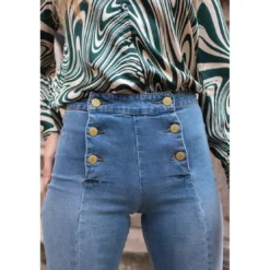 La Petite EtoileJean PAULA - Stone bleu en coton