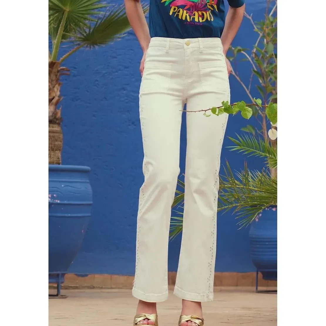 La Petite EtoileJean POEMA blanc en coton