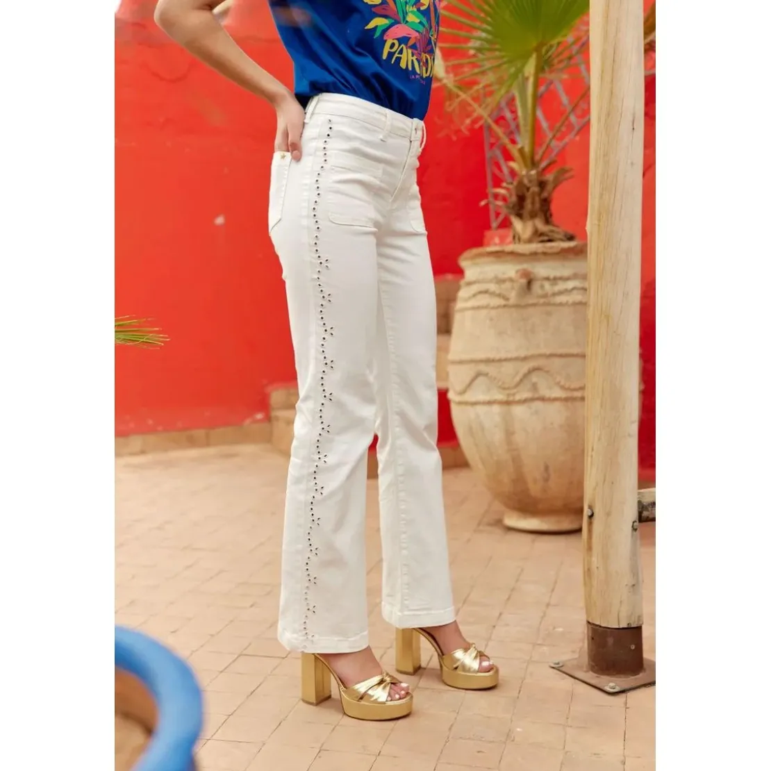 La Petite EtoileJean POEMA blanc en coton