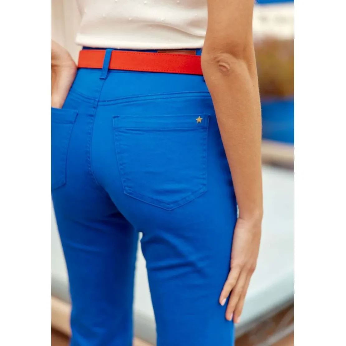 La Petite EtoileJean POEMA bleu en coton