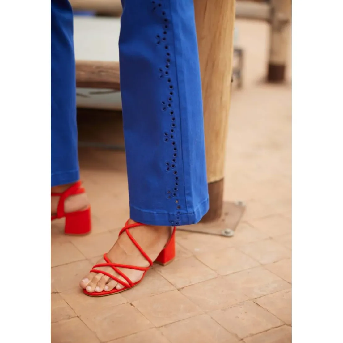 La Petite EtoileJean POEMA bleu en coton