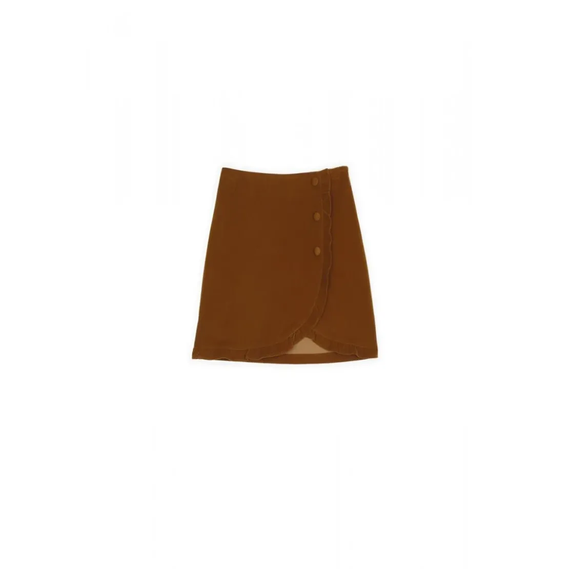 La Petite EtoileJupe GALONI marron