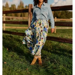 La Petite EtoileJupe JIRA aqua bleu